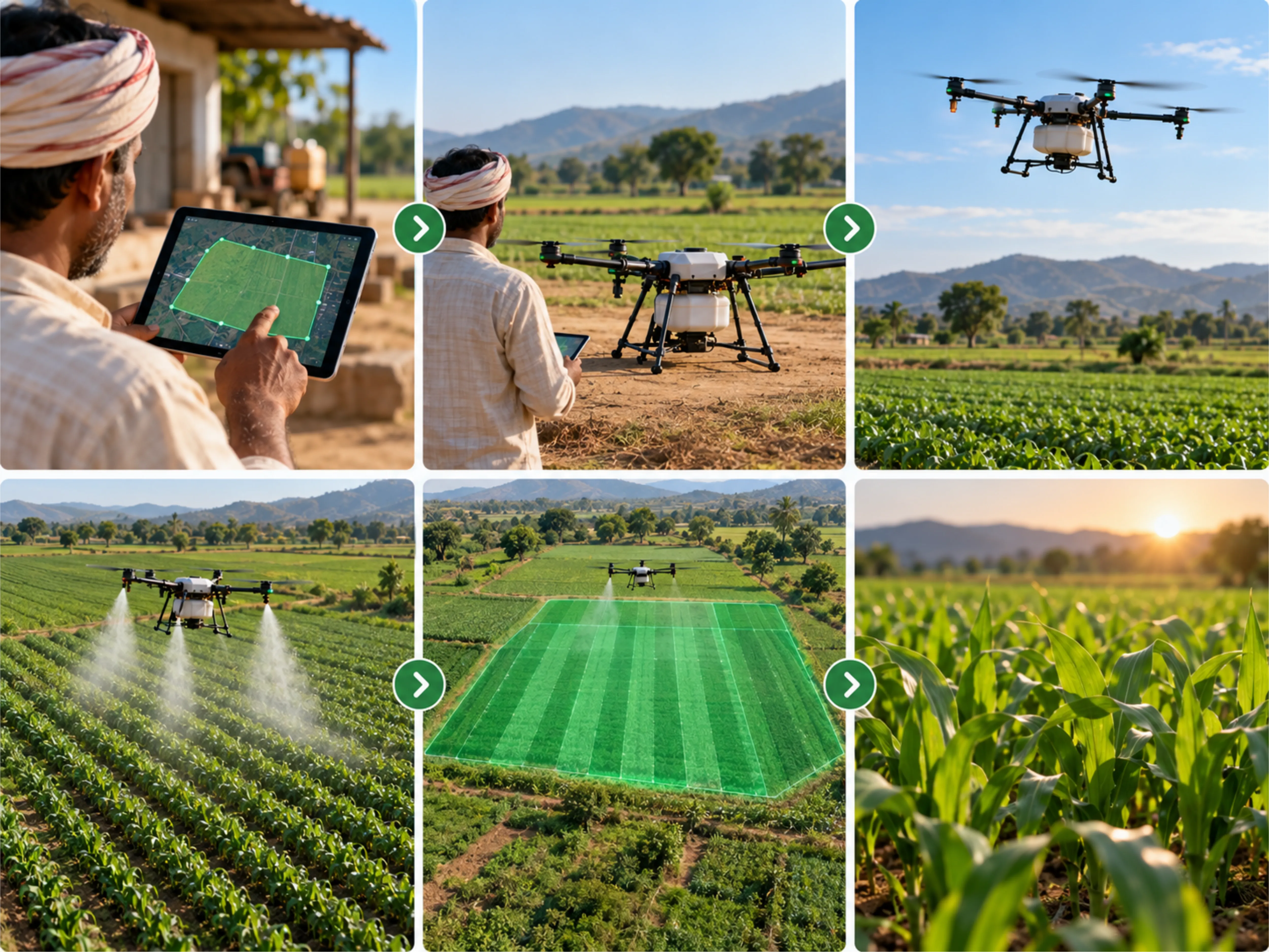 Drone Pesticide System — detail view 2