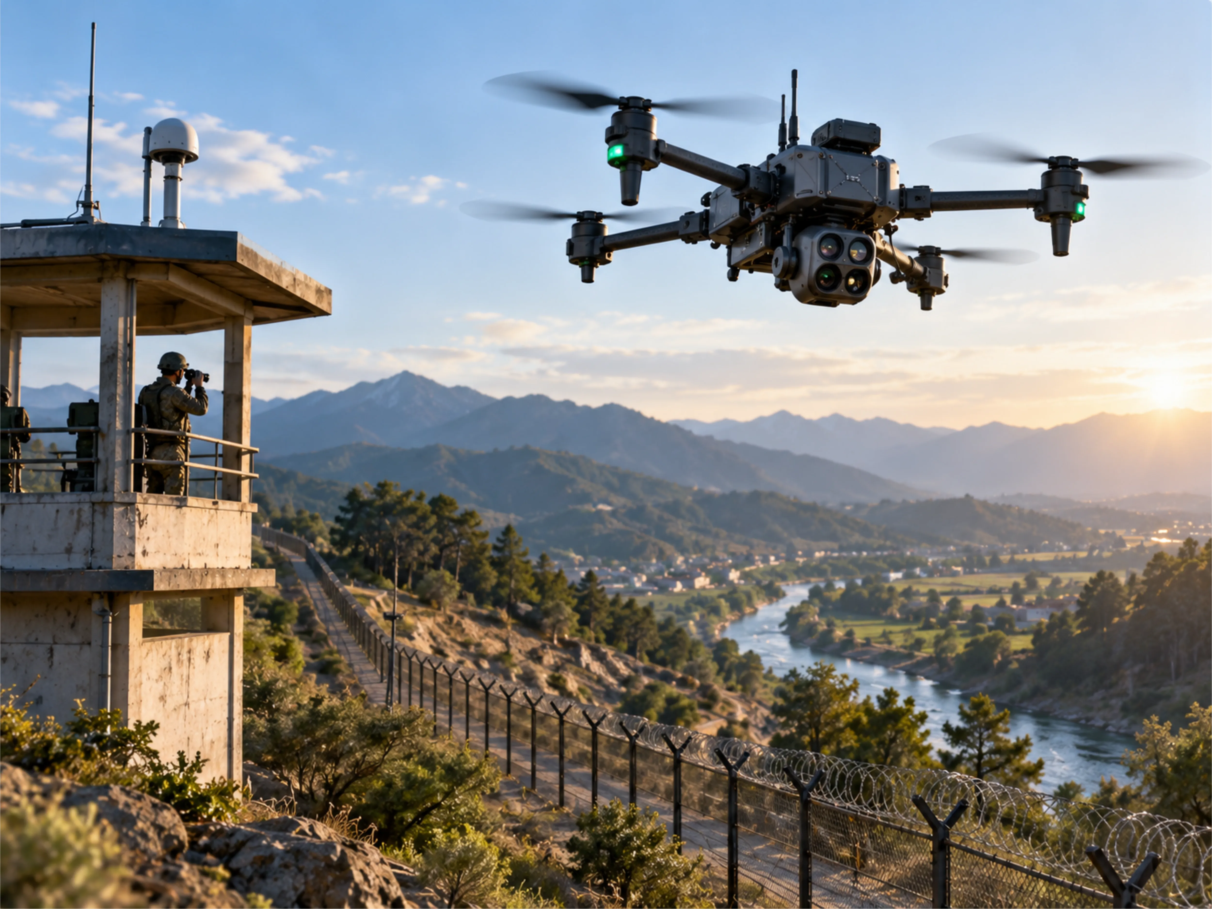 Customized Surveillance Drone System — Eyes in the sky, always on guard